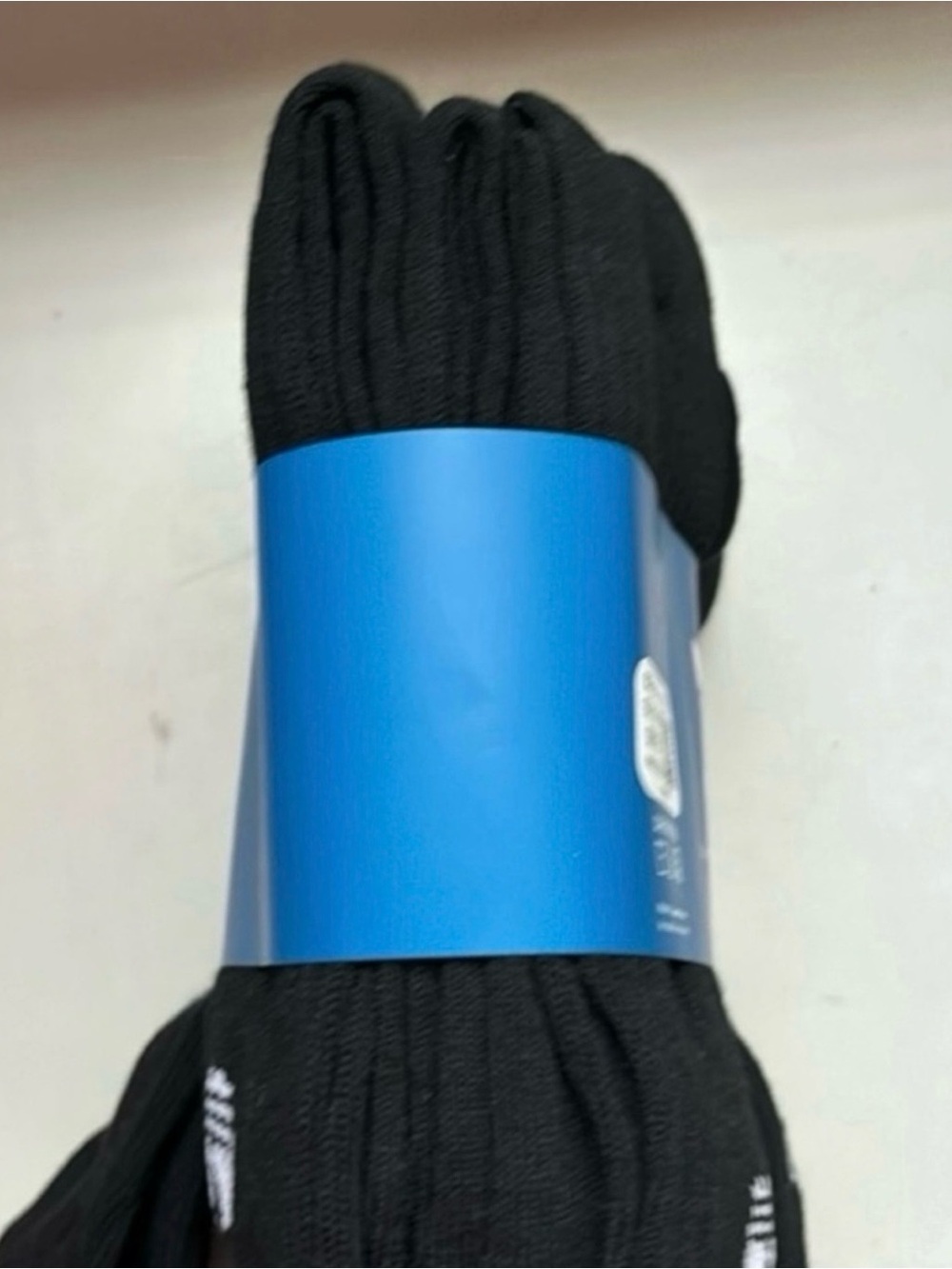 New Adidas Socks Men’s 6 Pair Black Crew Socks Casual Athletic Activewear Socks - Picture 5 of 12